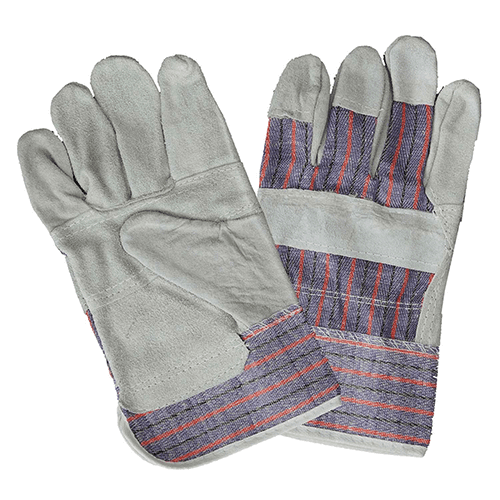 Candy Stripe Leather Gloves